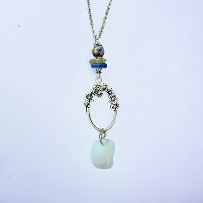 Imperial Jasper And Lucky Stone Necklace