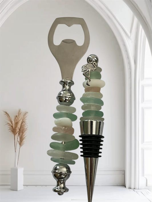 Wine Stopper With Mountain Charm